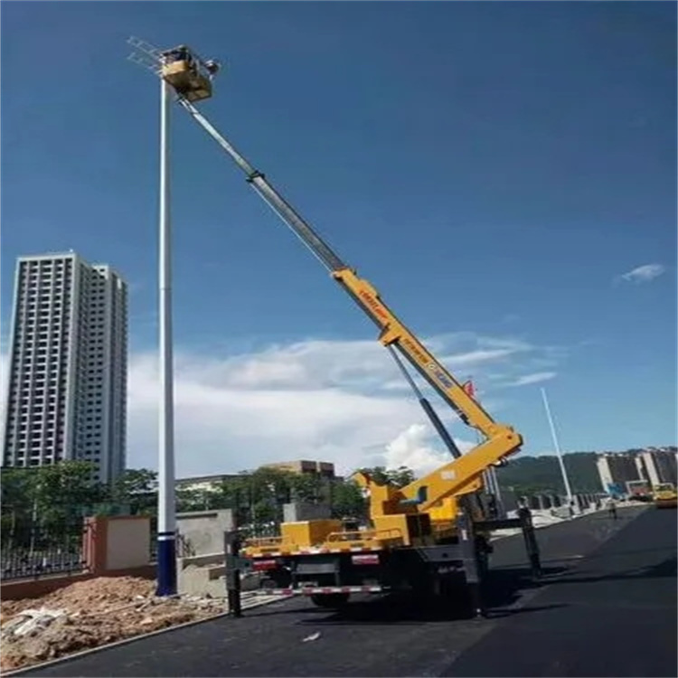 偃师维修路灯的曲臂升降车出租